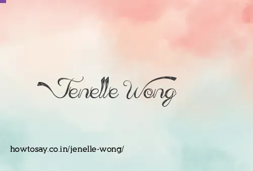 Jenelle Wong