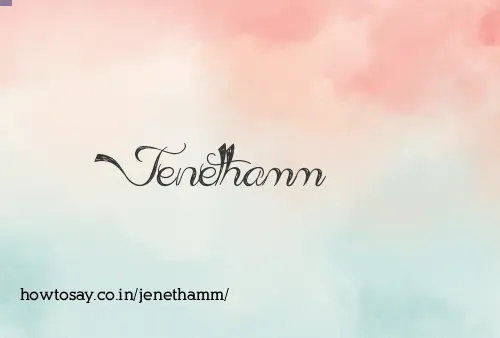 Jenethamm