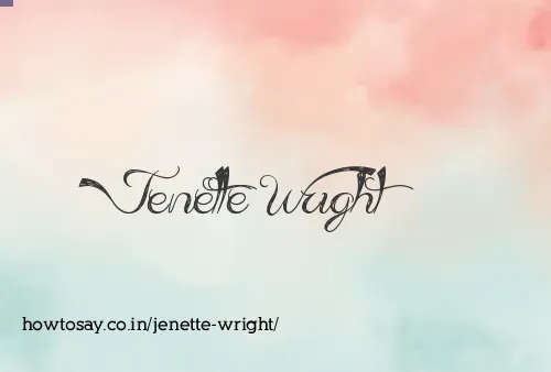 Jenette Wright