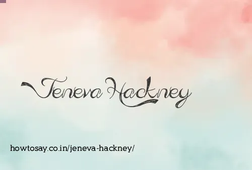 Jeneva Hackney