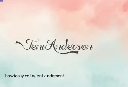 Jeni Anderson