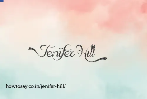Jenifer Hill