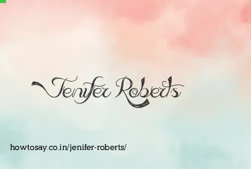 Jenifer Roberts