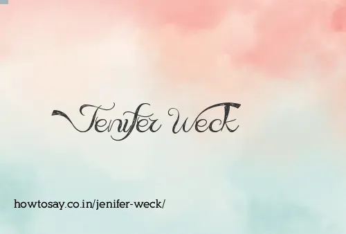 Jenifer Weck