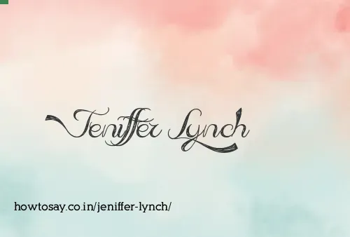 Jeniffer Lynch