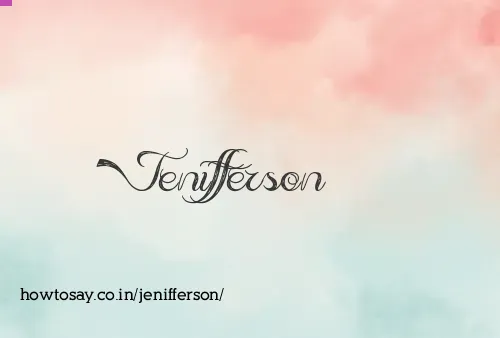 Jenifferson