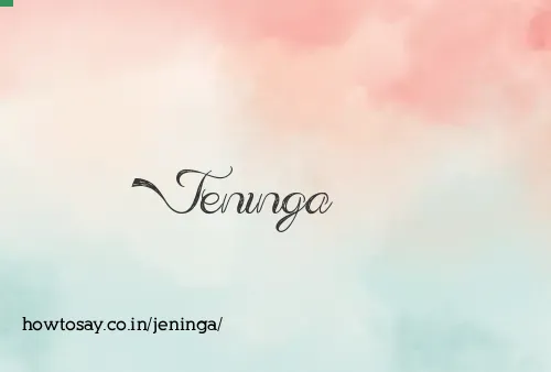 Jeninga