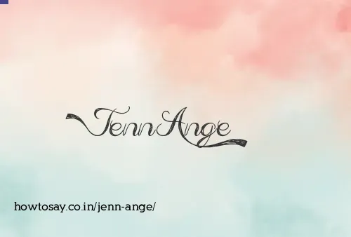 Jenn Ange