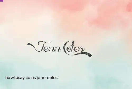 Jenn Coles