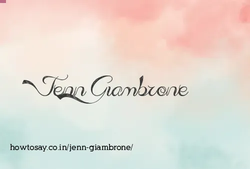 Jenn Giambrone