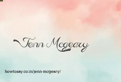Jenn Mcgeary