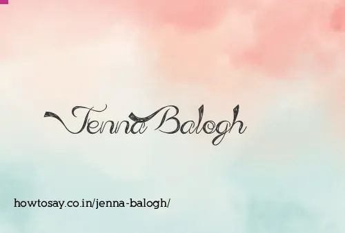 Jenna Balogh