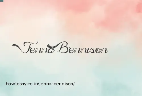 Jenna Bennison