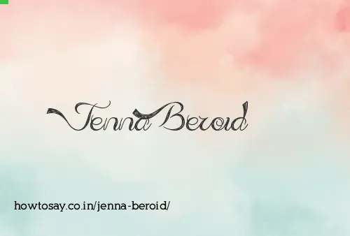 Jenna Beroid