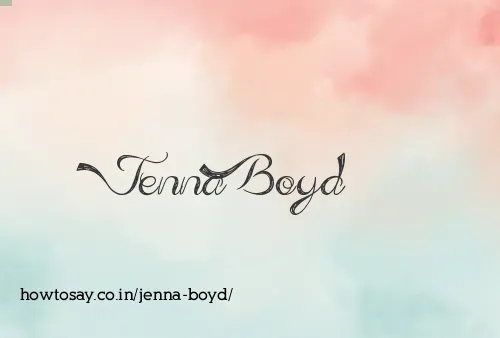 Jenna Boyd