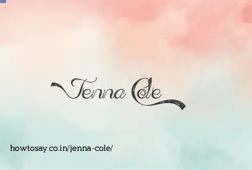 Jenna Cole