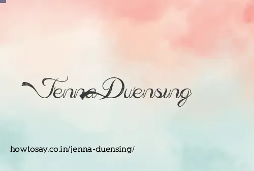 Jenna Duensing