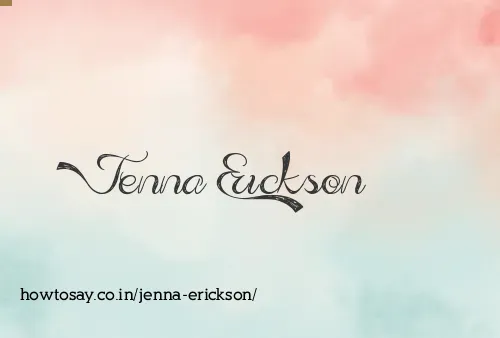 Jenna Erickson