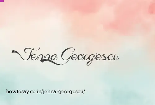 Jenna Georgescu