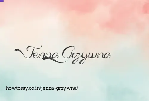 Jenna Grzywna