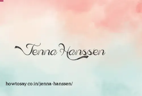 Jenna Hanssen