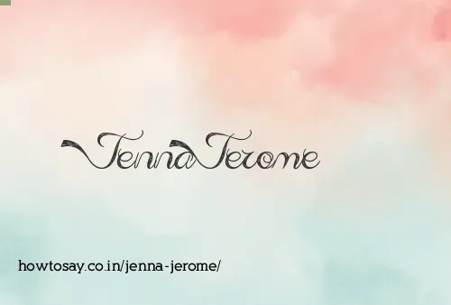 Jenna Jerome