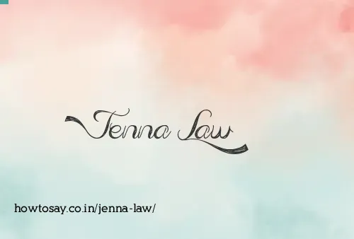 Jenna Law