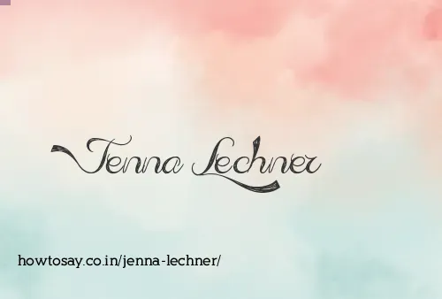Jenna Lechner