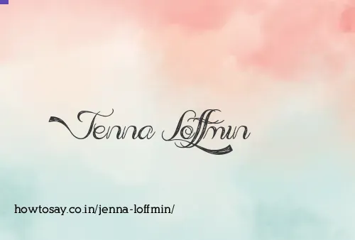 Jenna Loffmin