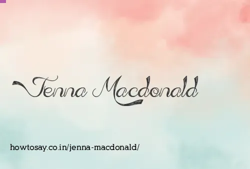 Jenna Macdonald