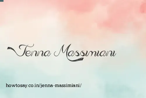 Jenna Massimiani