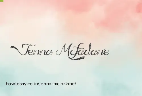 Jenna Mcfarlane