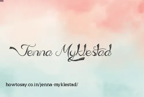 Jenna Myklestad