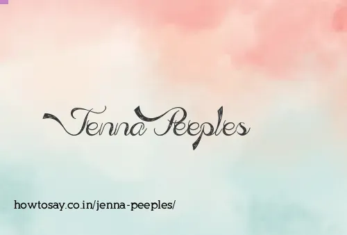 Jenna Peeples