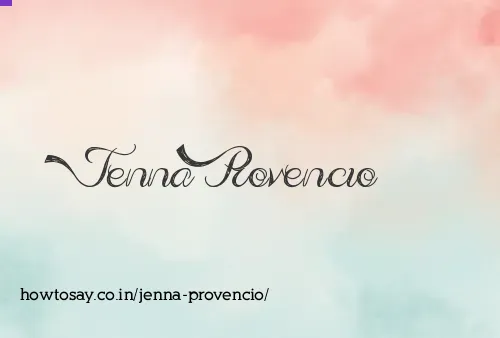 Jenna Provencio