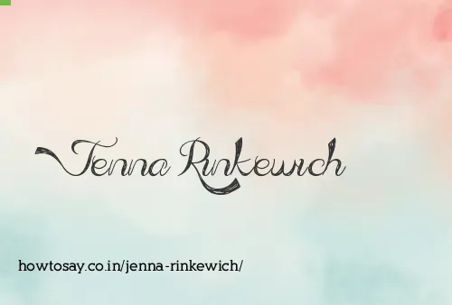 Jenna Rinkewich