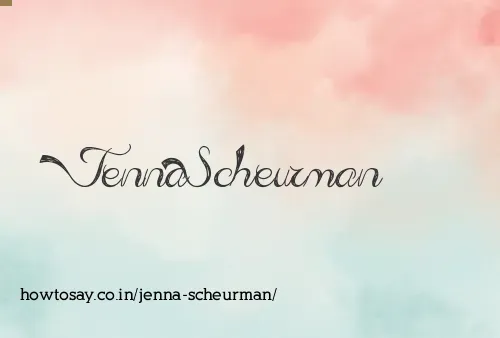 Jenna Scheurman