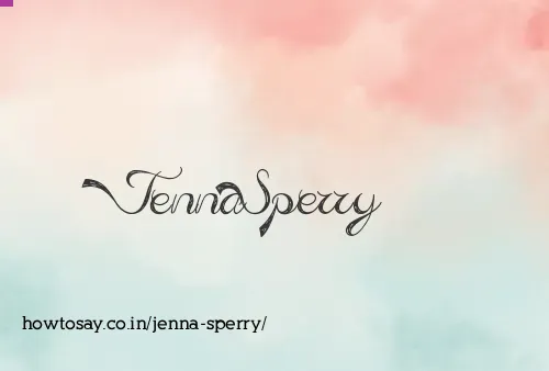 Jenna Sperry