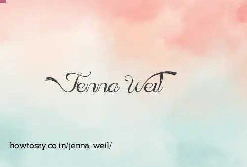 Jenna Weil
