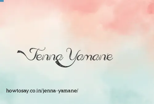 Jenna Yamane