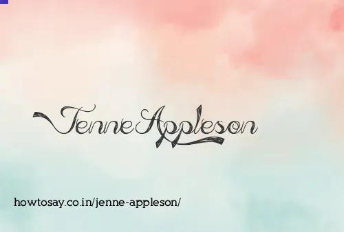 Jenne Appleson