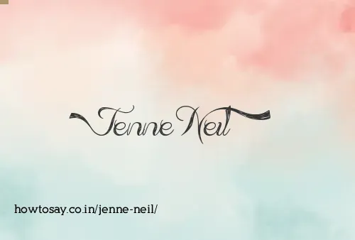 Jenne Neil