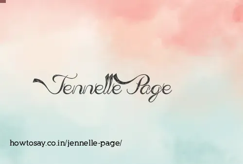 Jennelle Page