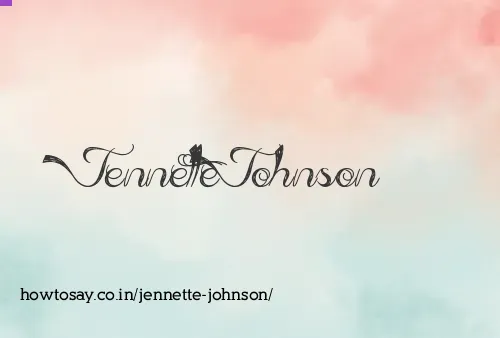 Jennette Johnson