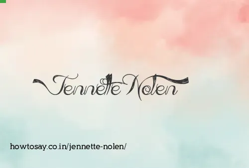 Jennette Nolen