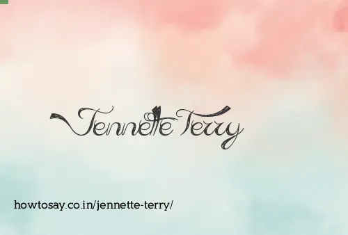 Jennette Terry
