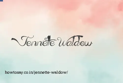 Jennette Waldow