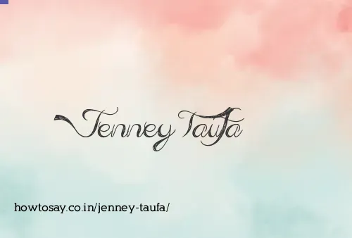 Jenney Taufa