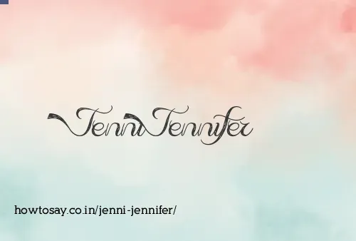 Jenni Jennifer