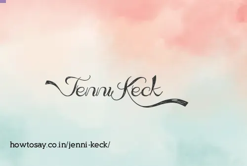 Jenni Keck